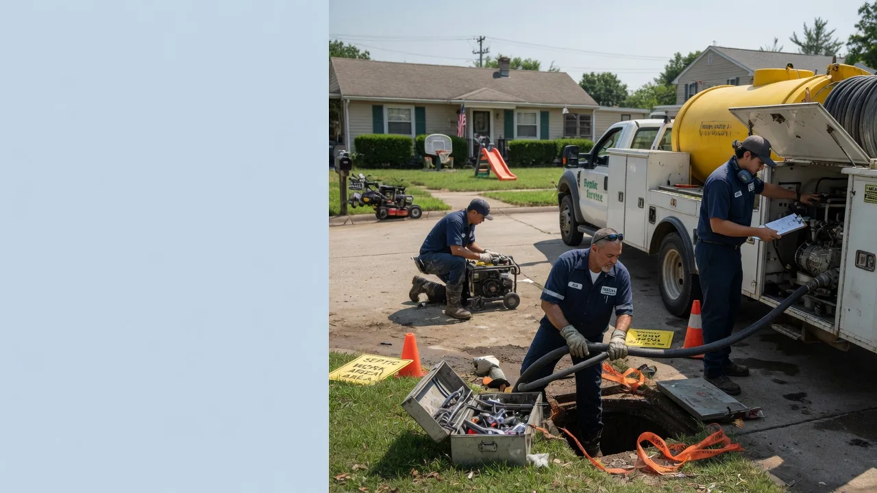 Septic Tank Pumping in Jemison, AL near me